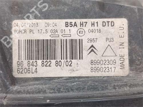 Right headlight CITROËN C4 I (LC_) 1.6 HDi | BP37862910C29 - Image 3
