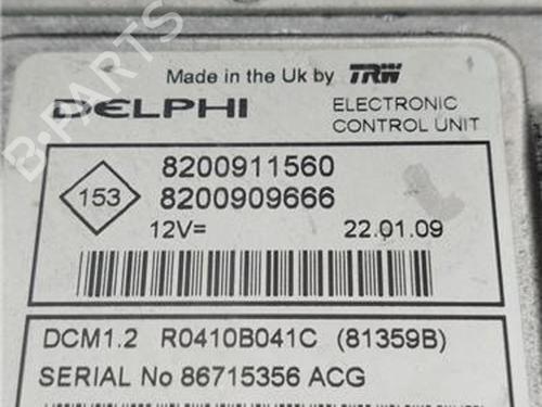 Electronic module RENAULT CLIO III (BR0/1, CR0/1) 1.5 dCi (BR17, CR17) | BP22224536M83 