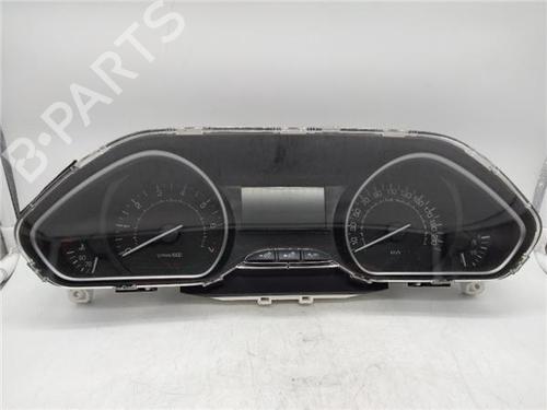 Used Instrument cluster PEUGEOT 208 I (CA_, CC_) 1.2 PureTech 82 (82 hp) 18389566