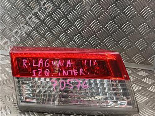Achterlicht kofferdeksel achterklep links RENAULT LAGUNA III (BT0/1) 1.5 dCi (BT00, BT0A, BT0T, BT1J) (110 hp) 30867572