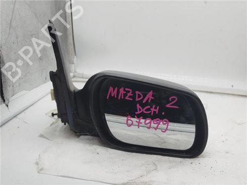 Used Right mirror MAZDA 2 (DY) 1.4 CD (68 hp) 23099379