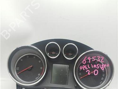 Used Instrument cluster OPEL INSIGNIA A (G09) 2.0 CDTI (68) (160 hp) 27975524