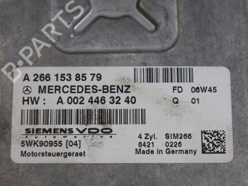 Engine control unit (ECU) MERCEDES-BENZ B-CLASS Sports Tourer (W245) B 200 TURBO (245.234) | BP22346881M57 