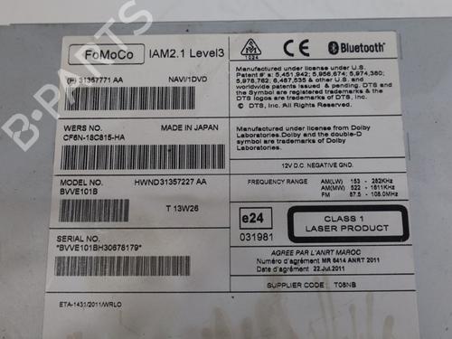 Radio VOLVO V40 Hatchback (525) D2 | BP30717342E6 - Image 3