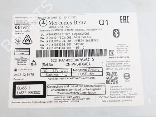 Electronic module MERCEDES-BENZ B-CLASS Sports Tourer (W246, W242) B 200 (246.243) | BP29954274M83 