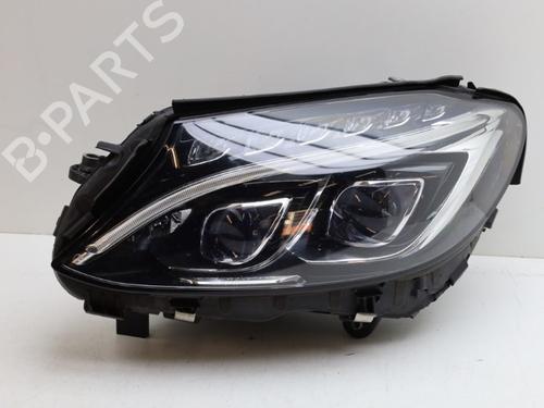 Used Left headlight Left headlight MERCEDES-BENZ C-CLASS (W205) C 180 (205.040, 205.140) (156 hp) 32752273 32752273