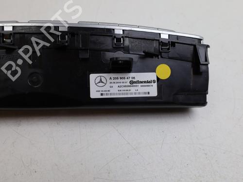 Climate control MERCEDES-BENZ C-CLASS (W205) C 180 (205.040, 205.140) | BP31956659I5