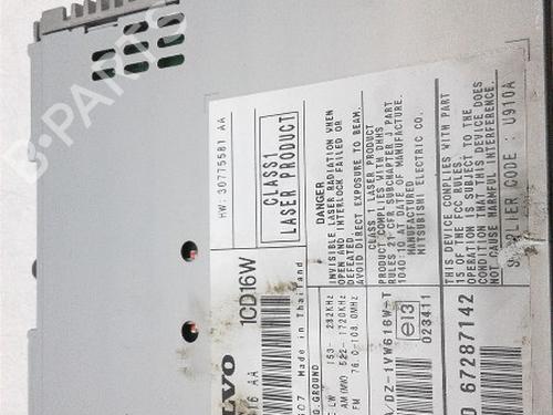 Radio VOLVO S40 II (544) 2.0 | BP18629934E6 