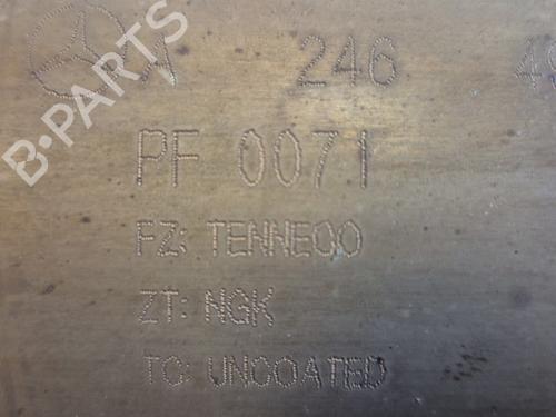 Exhaust system MERCEDES-BENZ A-CLASS (W177) AMG A 35 4-matic (177.051) | BP27623470M121