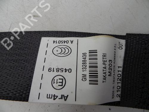 Rear right seatbelt OPEL INSIGNIA A Sports Tourer (G09) 2.0 CDTI (35) | BP18615803I28 