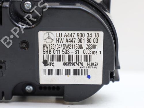 Climate control MERCEDES-BENZ VITO Van (W447) 114 CDI (447.601, 447.603, 447.605) | BP38874620I5 - Image 3