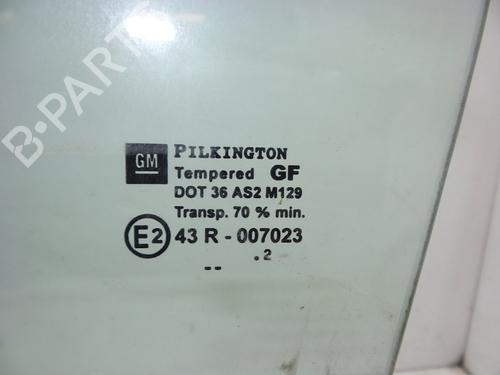Front left door window OPEL ZAFIRA A MPV (T98) 1.8 16V (F75) | BP18623481C18 