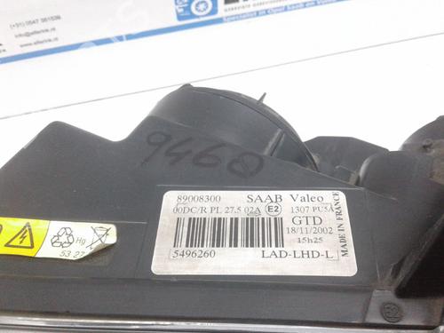 Left headlight SAAB 9-5 Estate (YS3E) 2.3 Turbo | BP18633183C28 