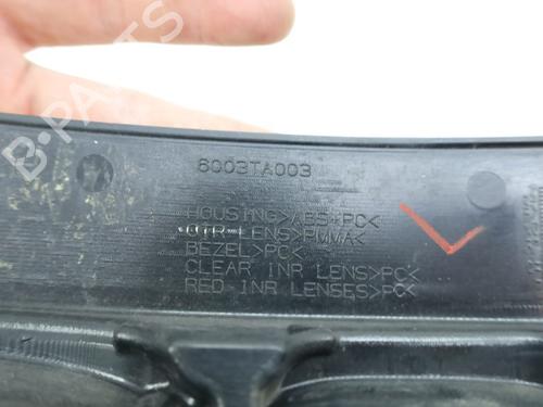 Left taillight SAAB 9-7X 5.3 AWD | BP29332397C34 