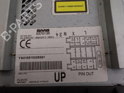 Radio SAAB 9-5 (YS3E) 3.0 V6t | BP18639208E6 