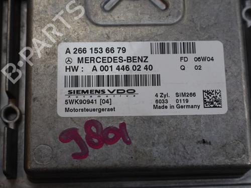 Engine control unit (ECU) MERCEDES-BENZ A-CLASS (W169) A 170 (169.032, 169.332) | BP24531992M57 