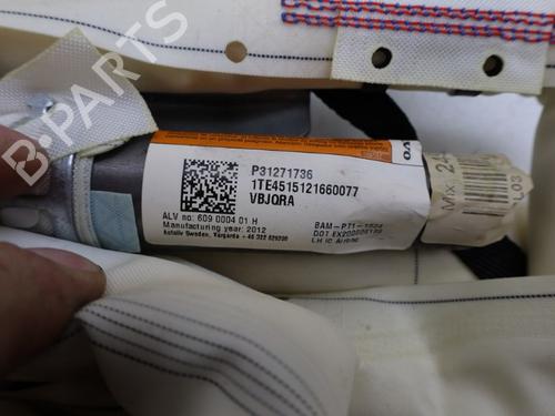 Left curtain airbag VOLVO XC60 I SUV (156) D3 / D4 | BP29954178C11