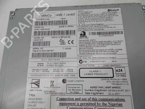 Radio VOLVO XC70 II (136) 2.4 D / D4 AWD | BP18617106E6 