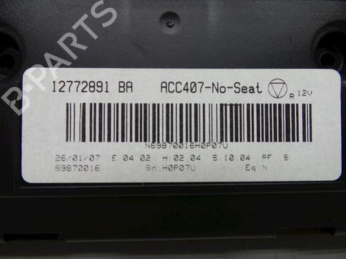 Climate control SAAB 9-3 (YS3F, E79, D79, D75) 1.9 TiD | BP18613480I5 