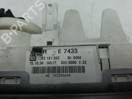 Climate control OPEL MERIVA A MPV (X03) 1.4 16V Twinport (E75) | BP18633932I5 