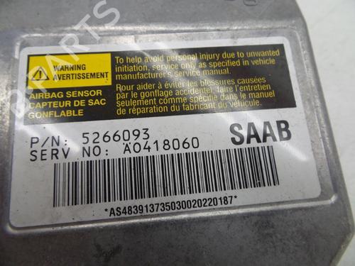 ECU airbags SAAB 9-5 Estate (YS3E) 2.3 t | BP18616806M53 