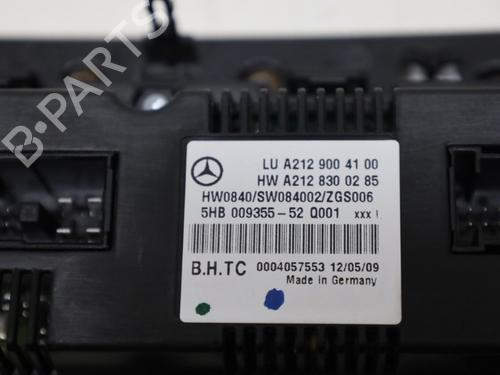 Climate control MERCEDES-BENZ E-CLASS (W212) E 350 CGI (212.057) | BP36537172I5 - Image 5