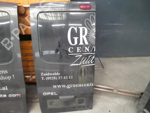 Klapa tylna bagażnika OPEL VIVARO A Van (X83) 2.5 DTI (F7) BP18623677C6