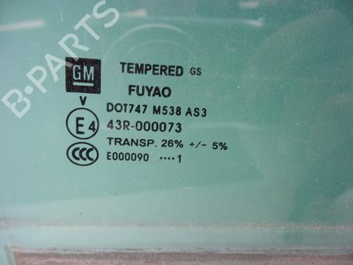 Rear right door window OPEL INSIGNIA A Sports Tourer (G09) 2.0 CDTI (35) | BP18620261C21 