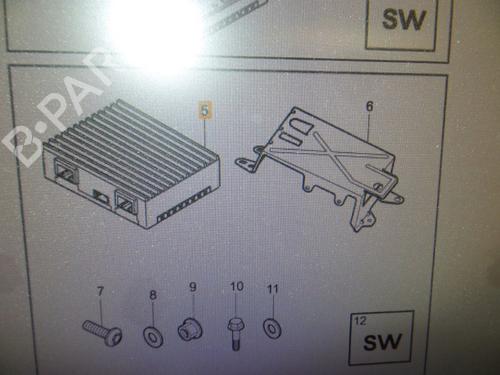 Electronic module VOLVO C70 II Convertible (542) T5 | BP37405149M83 - Image 4