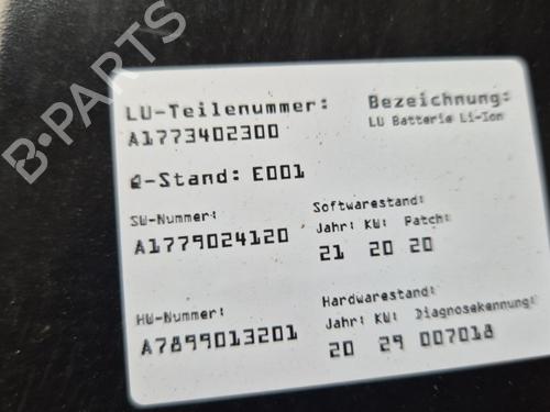 Battery MERCEDES-BENZ A-CLASS Saloon (V177) A 250 e (177.186) | BP26963654E11 