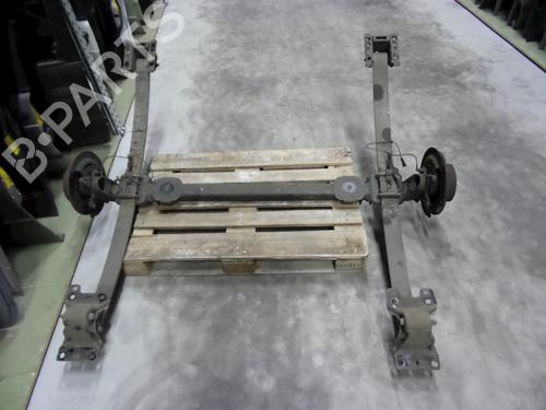 Used Rear axle OPEL MOVANO B Van (X62) 2.3 CDTI FWD (FV) (125 hp) 18620617
