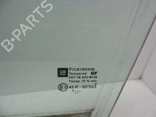 Front left door window OPEL ZAFIRA A MPV (T98) 2.2 16V (F75) | BP18621138C18 