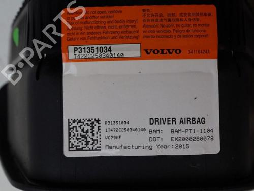 Driver airbag VOLVO V60 I (155) 1.6 DRIVe | BP30151421C9 