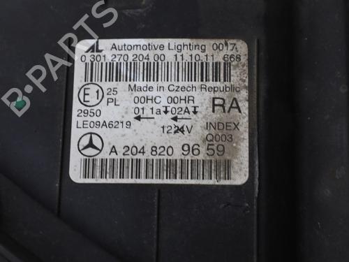 Right headlight MERCEDES-BENZ C-CLASS (W204) C 180 CGI (204.049) | BP26662609C29 