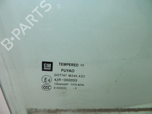Rear right door window OPEL INSIGNIA A Saloon (G09) 2.0 CDTI (69) | BP18614479C21 