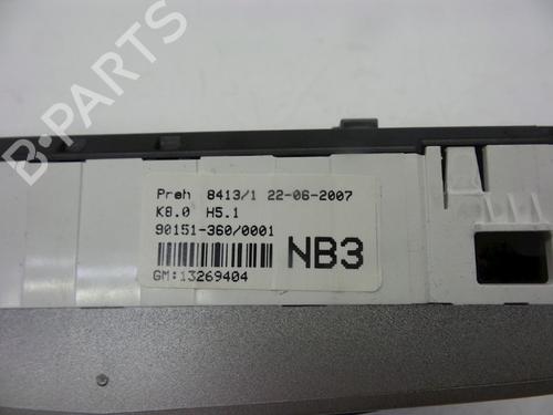 Climate control OPEL ASTRA H (A04) 1.6 (L48) | BP18626810I5 