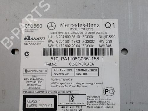 Electronic module MERCEDES-BENZ C-CLASS (W204) C 200 CGI (204.048) | BP31092721M83 - Image 4