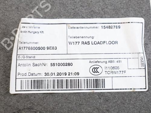 Boot lining MERCEDES-BENZ A-CLASS (W177) AMG A 35 4-matic (177.051) | BP27529324I3  - Image 5
