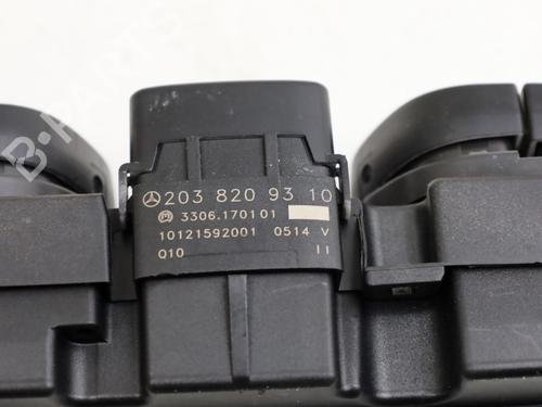 Warning switch MERCEDES-BENZ C-CLASS (W203) C 200 Kompressor (203.045) | BP25851350I22 