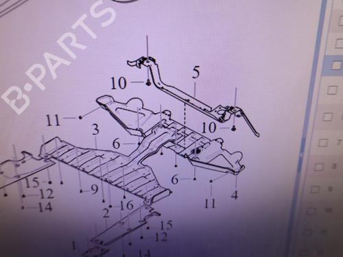 Underbody protection VOLVO XC40 (536) Recharge | BP32178106M92 