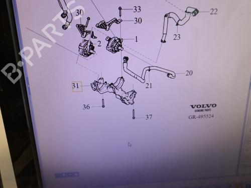 Støtte VOLVO XC40 (536) Recharge | BP32228928C155 