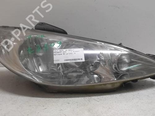 Scheinwerfer links für PEUGEOT 206 Hatchback (2A/C) 1.4 HDi eco 70 (68 hp) 18232355