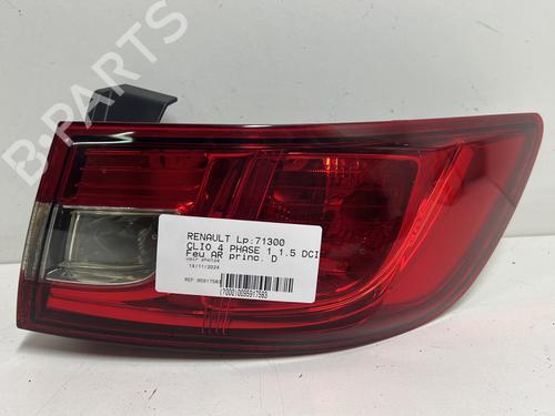 Used Right taillight RENAULT CLIO IV (BH_) 1.5 dCi 75 (75 hp) 25276601