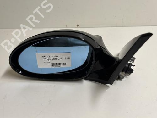 Used Left mirror BMW 1 (E81) 118 d (143 hp) 19124140