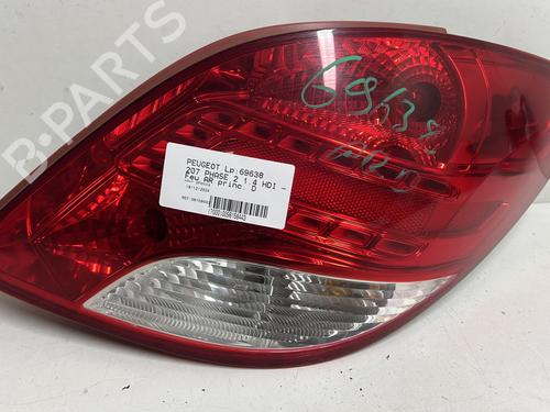 Used Right taillight PEUGEOT 207 (WA_, WC_) 1.4 HDi (68 hp) 22360457
