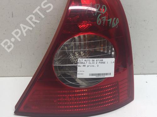 Used Right taillight RENAULT CLIO II (BB_, CB_) 1.4 16V (B/CB0P, BB13) (98 hp) 18223151