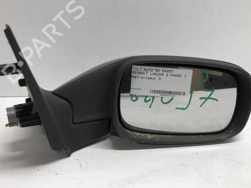 Right mirror RENAULT LAGUNA II (BG0/1_) 1.8 16V (BG04, BG0B, BG0C, BG0V) | BP18210791C27 