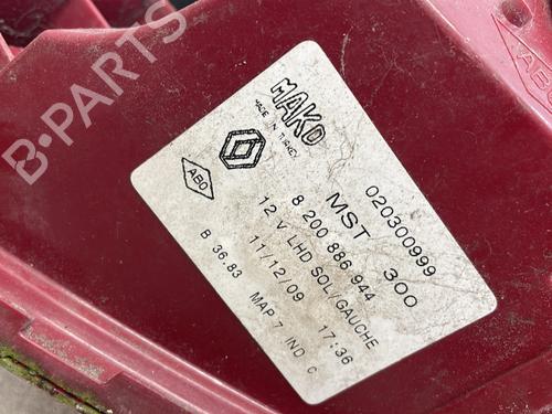 Venstre baglygte RENAULT CLIO III (BR0/1, CR0/1) 1.2 16V Hi-Flex (BR1U, CR1U) | BP29634971C34 