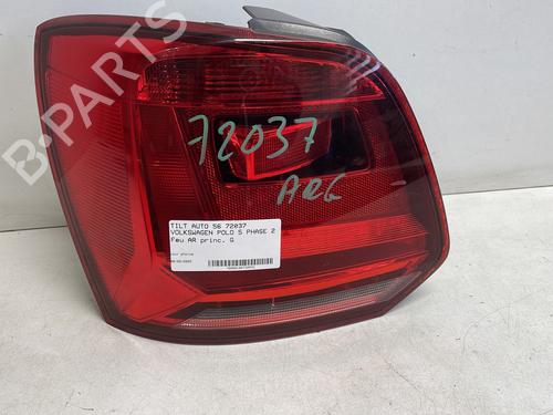 Used Left taillight VW POLO V (6R1, 6C1) 1.4 TDI (90 hp) 23762423