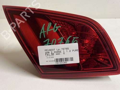 Used Left tailgate light PEUGEOT 308 II (LB_, LP_, LW_, LH_, L3_) 1.2 THP 130 (131 hp) 20308839